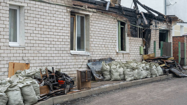 Professional Fire Damage Removal technician working in Swedesboro, NJ